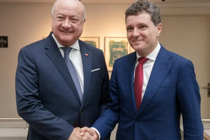 Gazdasági együttműködésről és európai egységről egyeztetett Nicușor Dan és az osztrák kancellár