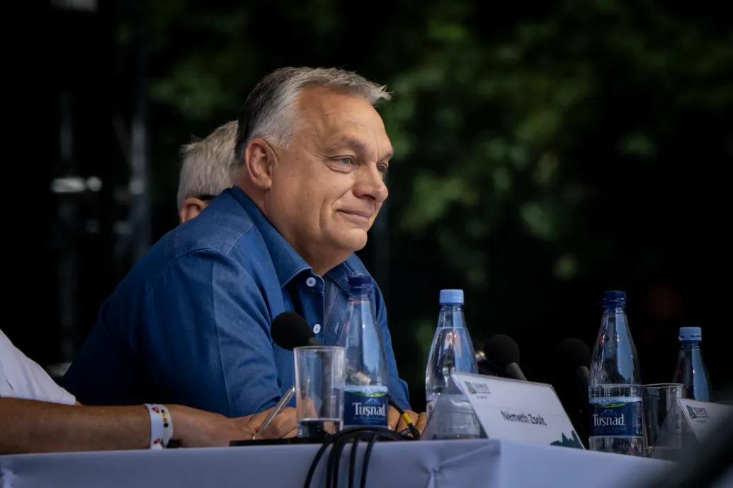 Orbán: Azért van egy országnak miniszterelnöke, hogy legyen egy harcos, aki megvédi az ott élőket – Forrás: Telex.hu