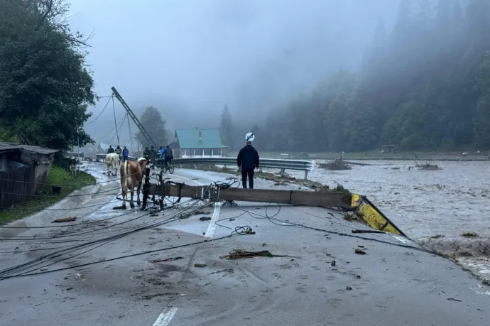 Folytatódik a viharos időjárás, Székelyföldet is telibe találja