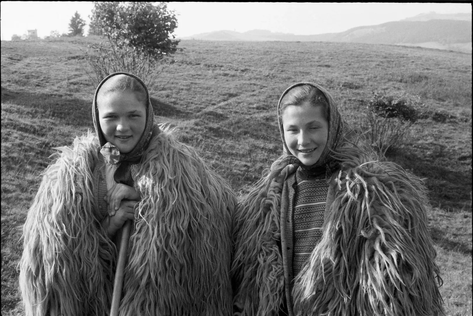 Juhászok, Topánfalva, 1985 – Fotó: Erdélyi Lajos / Blinken OSA Archívum