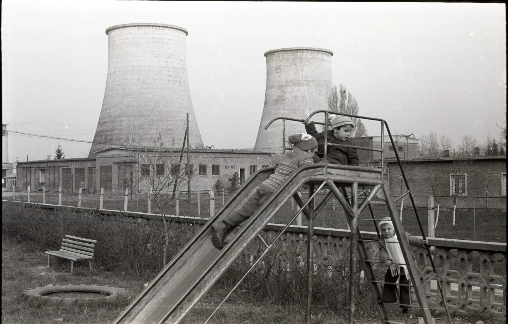 Óvoda, Vörös Csillag Hőerőmű, Gyulakuta , 1980 – Fotó: Erdélyi Lajos / Blinken OSA Archívum