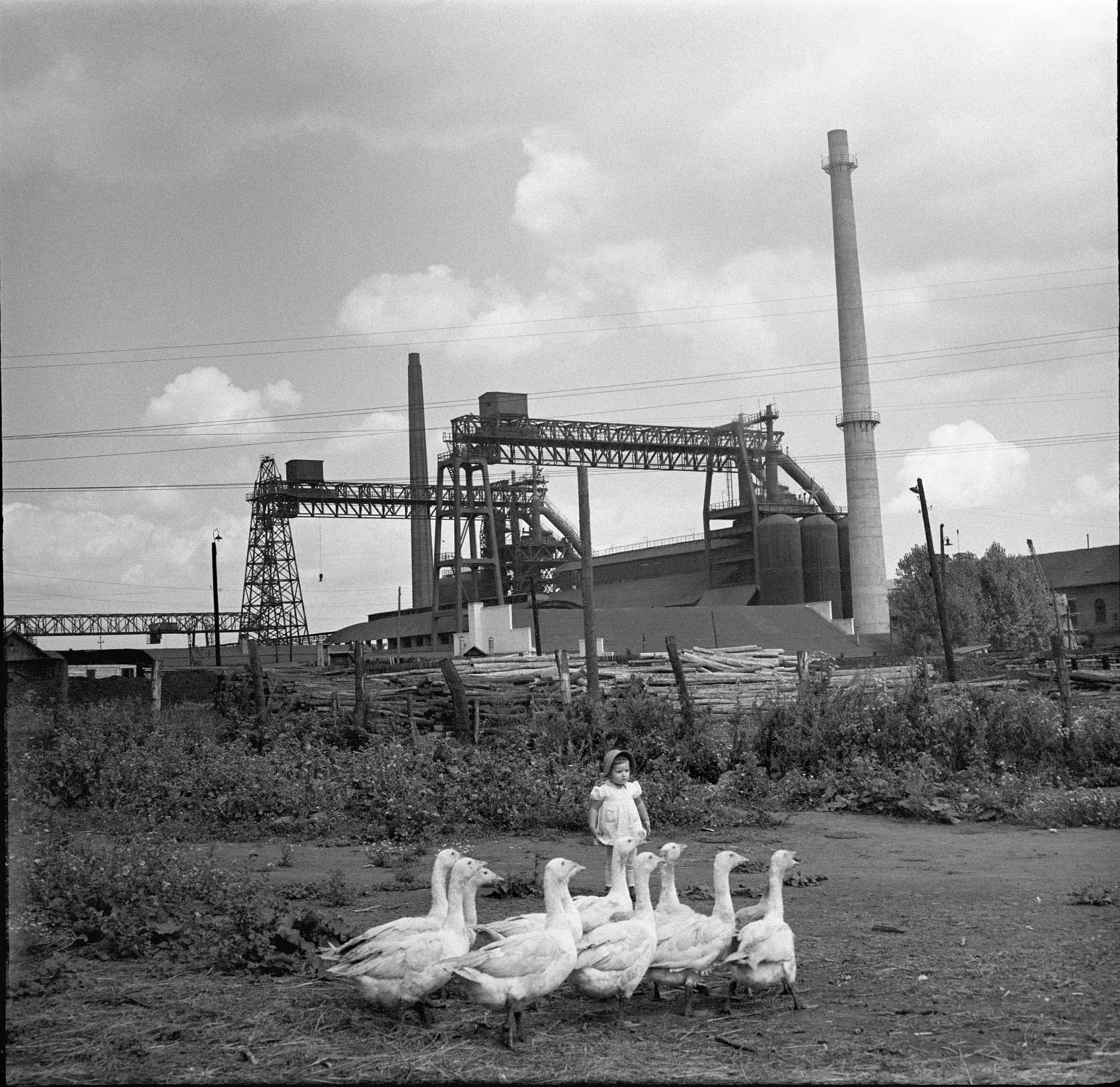 Győzelem Vasművek, Pusztakalán, 1961 – Fotó: Erdélyi Lajos / Blinken OSA Archívum