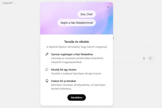 Új tanulómóddal próbálja elejét venni a csaló diákoknak a ChatGPT