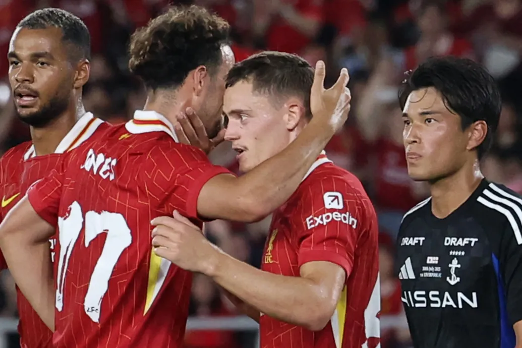 Florian Wirtz belőtte az első gólját a Liverpoolban