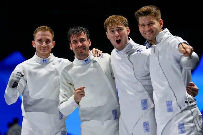 Vb-ezüstérmes a férfi párbajtőrcsapat, Japán visszavágott az olimpiáért