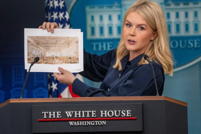 Több mint nyolcezer négyzetméteres báltermet építtet a Fehér Házhoz a Trump-kormányzat