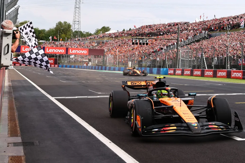 Taktikai csatározások közepette hozta össze Norris a McLaren 200. futamgyőzelmét