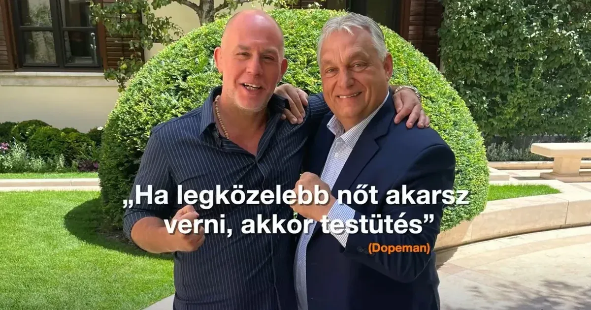 Petíciót indít a Tisza az erőszak és a megosztás ellen, miután Dopeman lett a kormány új kedvence
