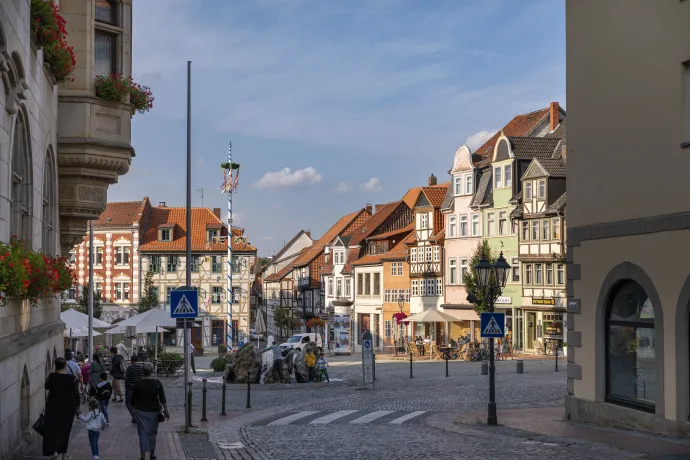 Helmstedt belvárosa – Fotó: Ilari Nackel / Getty Images