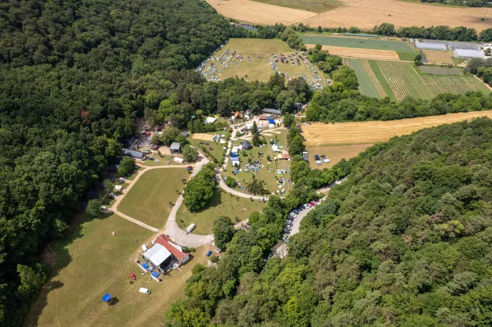 A Gombaszögi Nyári Tábor a megnyitó napján, 2025. július 16-án – Fotó: Máthé Zoltán / MTI