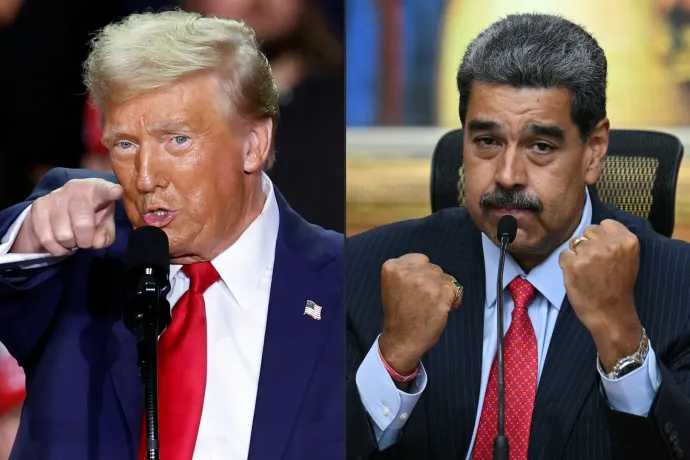 50 millió dollárra emelte a nyomravezetői díjat Trump, hogy kézre kerítsék a venezuelai elnököt