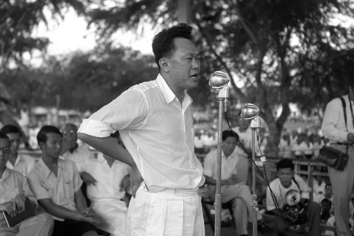 Szingapúr a századfordulón, az alsó képen Li Kuang-jao 1957-ben Fotó: Apic / Getty Images és Chew Boon Chin / ST / SPH Media / AFP