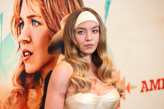 Sydney Sweeney az Americana című film sajtóvetítésén Los Angelesben 2025. augusztus 4-én – Fotó: Xavier Collin / Image Press Agency / NurPhoto / AFP