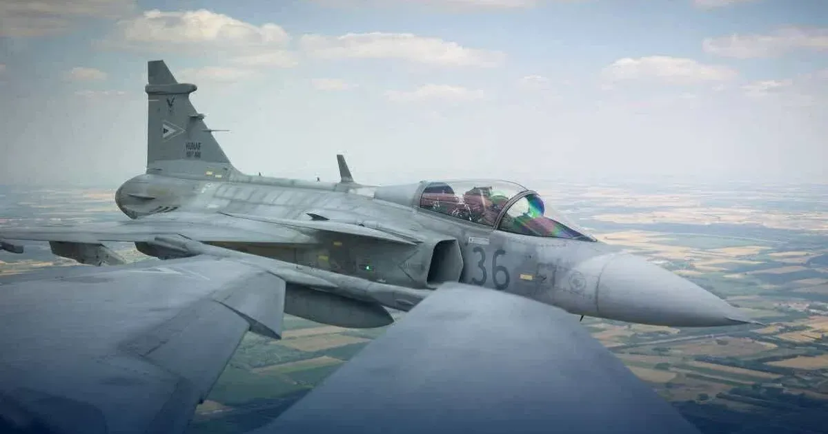 Orosz gépeket fogtak a magyar Gripenek első éles bevetésükön a Balti tenger fölött