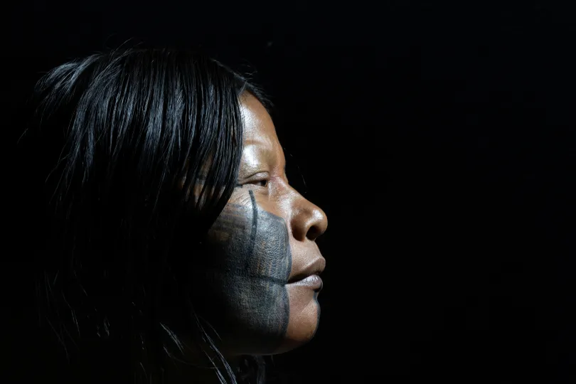 Brazil őslakos asszonyok, a Kayapo és a Yawanawa törzsekből – Fotó: Jorge Silva / Reuters