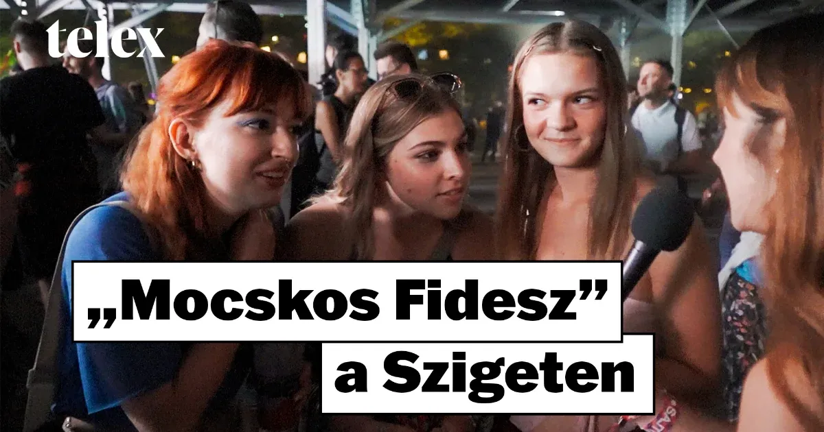 Politikai Káosz a Sziget Fesztiválon: A Fiatalok Fideszellenes Skandálása Politikai Káosz a Sziget Fesztiválon: A Fiatalok Fideszellenes Skandálása