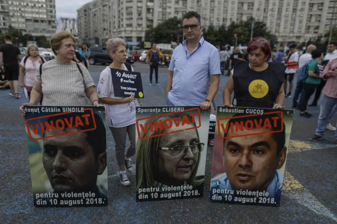 A Declic közösség a bűnösök elítélését kéri 2023-ban – Fotó: Octav Ganea / Inquam Photos