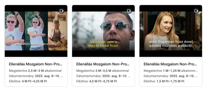Fotó: Google Ad Transparency Center