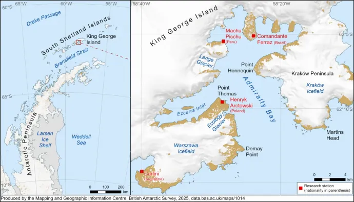 Forrás: British Antarctic Survey 