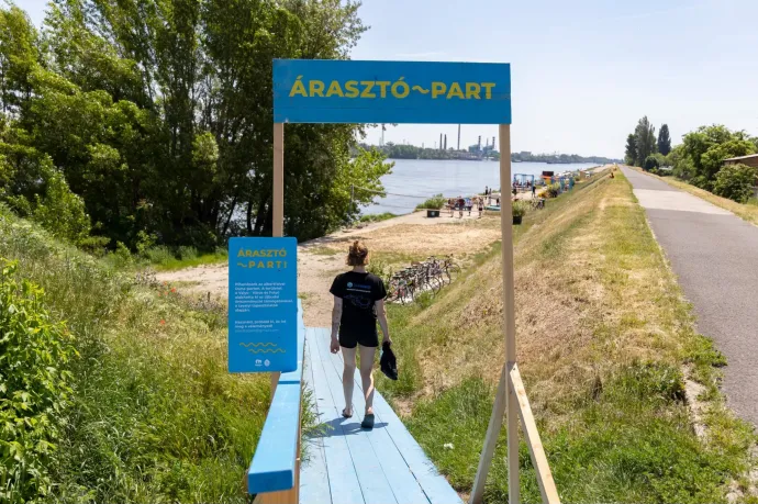 Kedden új szabadstrand nyílik Budapesten