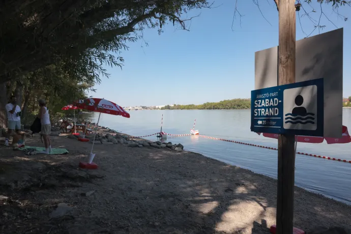 Kipróbáltuk Budapest új szabadstrandját, ahol a belvárostól pár megállóra lehet megfürödni a Dunában