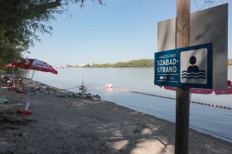 Kipróbáltuk Budapest új szabadstrandját, ahol a belvárostól pár megállóra lehet megfürödni a Dunában