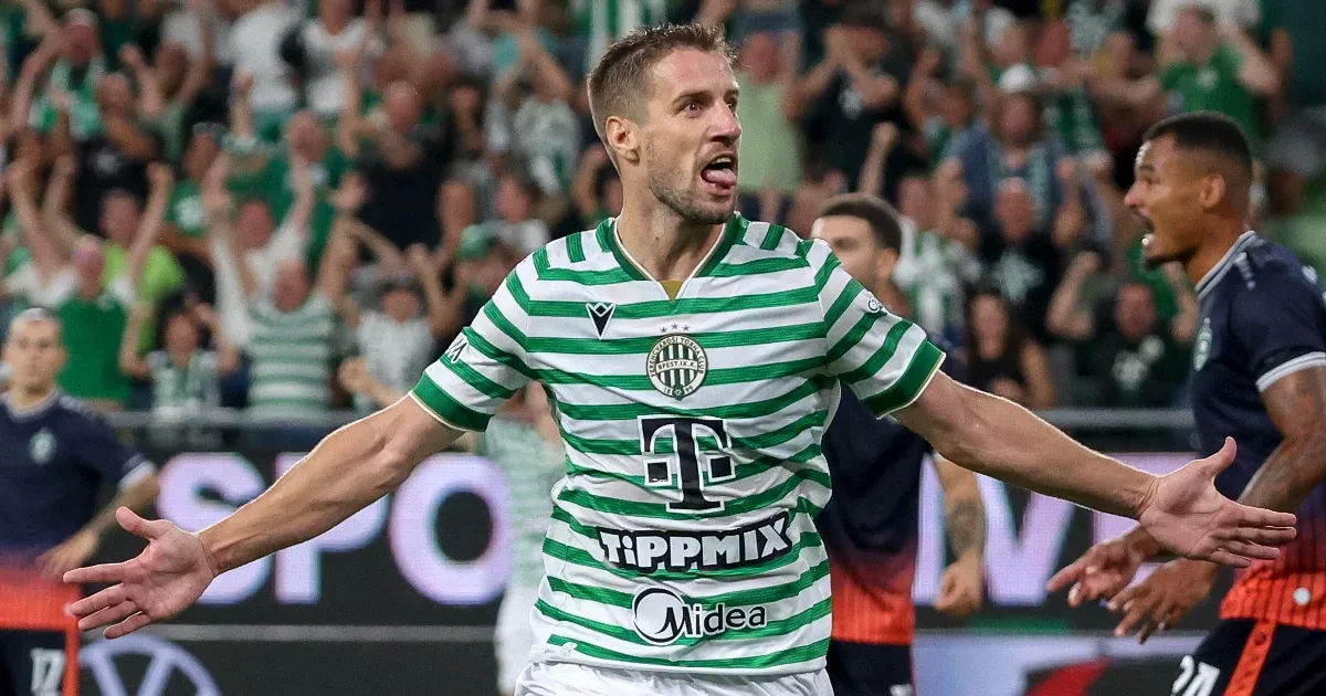 Varga Barnabás duplájával és Szalai fejesével jutott tovább a Fradi a Bajnokok Ligájában
