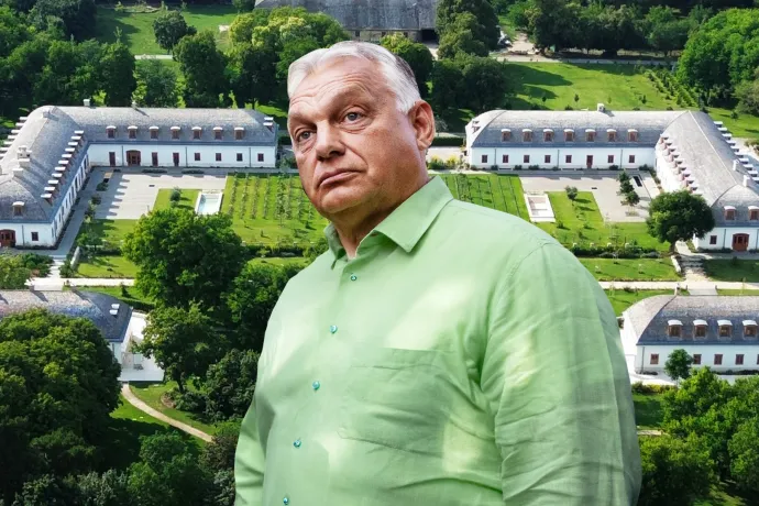 A drone video shows Viktor Orbán's father's residential property in Hatvanpuszta