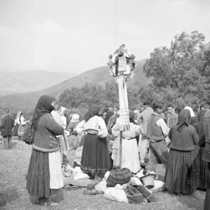 Zarándokok az 1940-es években – Fotók: Kriza János Néprajzi Társaság