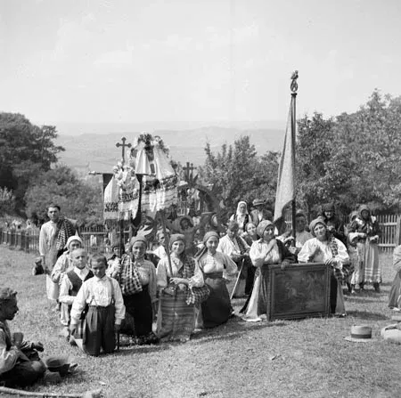Zarándokok az 1940-es években – Fotók: Kriza János Néprajzi Társaság