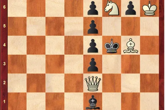 Egy sakkfeladvány, ami egyben betűkompozíció is