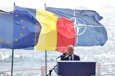 Kifütyülték Ilie Bolojant a haditengerészet napján tartott beszéde elején Konstancán