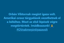 „Orbán Viktornak megint igaza volt” – vonták le a tanulságot a fideszesek a Trump–Putyin-találkozóból