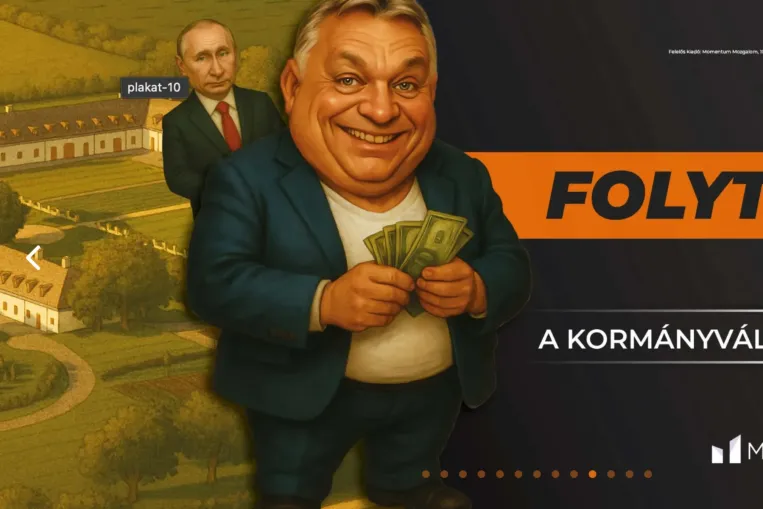 Mintha a Mad magazin tért volna vissza, plakátkampányba kezdett a Momentum