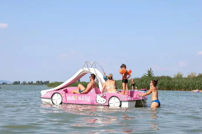 Fekáliás víz szivárgott a Balatonba