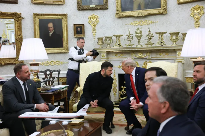 Trump nagyon jó védelmet ígért Ukrajnának az Ovális Irodában a Zelenszkijjel való találkozója előtt