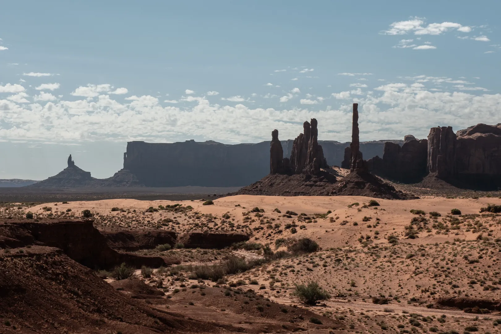 Sziklatűk a Monument Valley-ben – Fotó: Bődey János / Telex