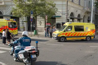 Életmentő beavatkozásra is szükség volt, 160 embert láttak el a mentők az augusztus 20-i budapesti rendezvényeken