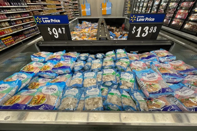 Radioaktív szennyeződés miatt hívott vissza garnélát a Walmart az Egyesült Államokban