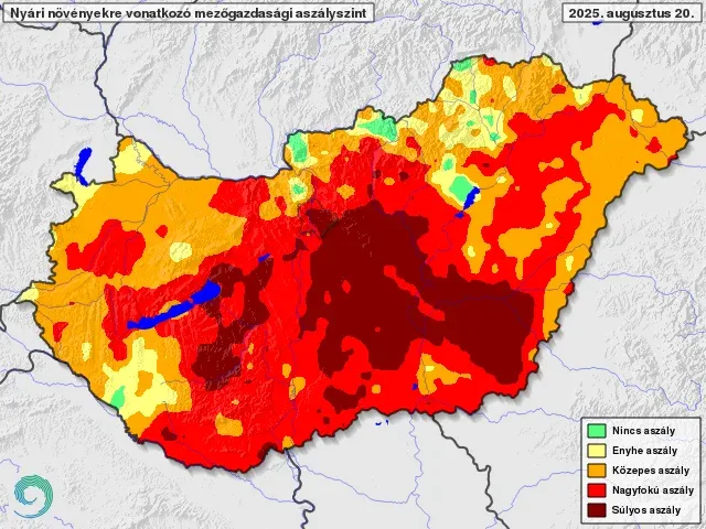 Forrás: HungaroMet