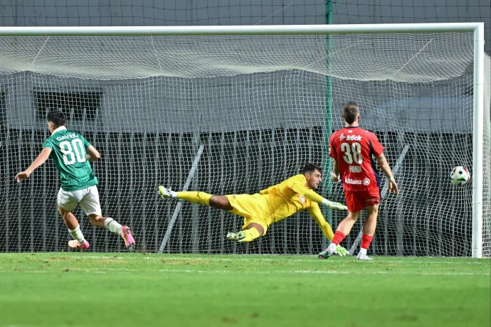 Bombagóllal verte a Győr a Rapid Wient a Konferencia-ligában