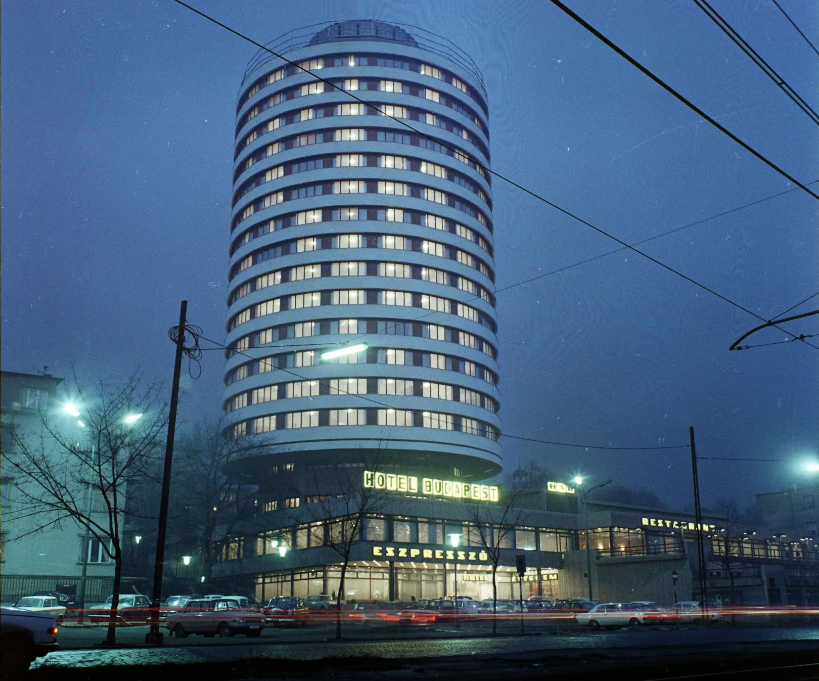 A hotel 1970-ben – Fotó: Bauer Sándor / Fortepan