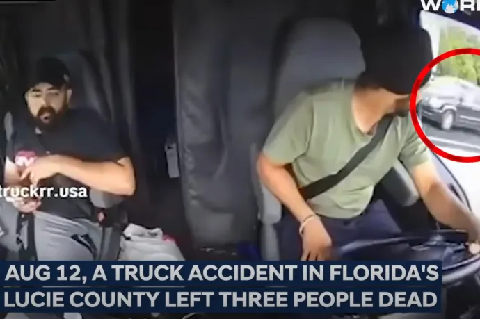 A Trump-kormány megtiltotta dolgozói vízumok kiadását sofőröknek, miután egy illegális bevándorló kamionos halálos balesetet okozott Floridában