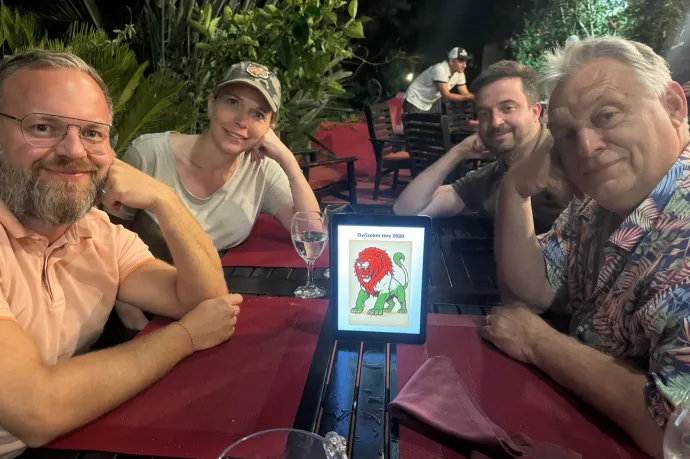 A nyaraló Orbánnál az Európai Bizottságból ukrán bizottság, Magyar Péterből kukorékoló kiskakas, a Tiszából digitális trükk lett