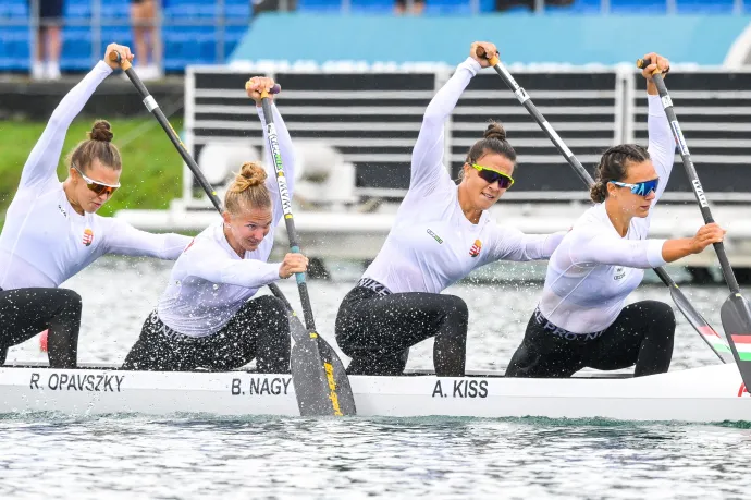 Két arany-, egy ezüst- és két bronzérmet szereztek a magyarok a milánói kajak-kenu vb-n