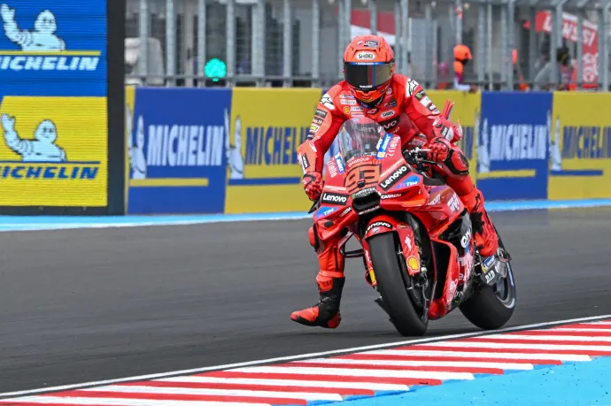 A nyolcszoros világbajnok Marc Márquez nyerte a MotoGP Magyar Nagydíját