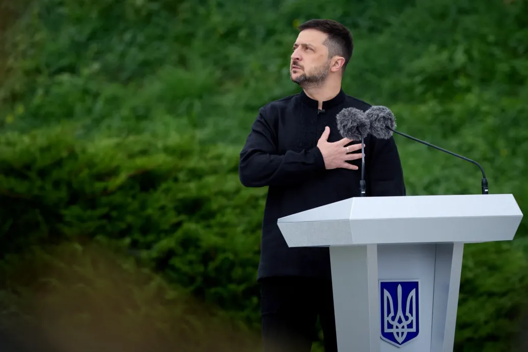 Zelenszkij az ukrán függetlenség napján: Csak mi dönthetünk a jövőnkről – Forrás: Telex.hu
