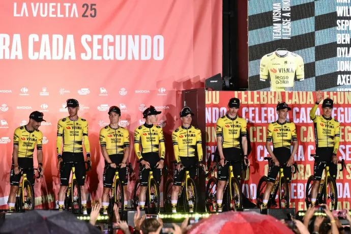 Feltörték a Vuelta a Espanán éppen vezető Visma csapat kamionját, és sok biciklit loptak el tőlük