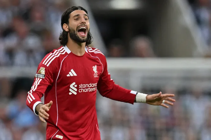 A jobbhátvédként játszó Szoboszlait választották a meccs emberének a Liverpool-szurkolók