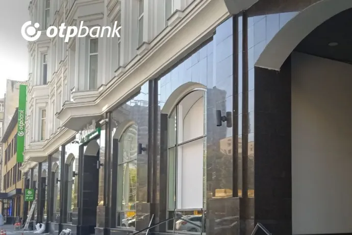 Az ukrajnai OTP székháza is megrongálódott a Kijevet ért orosz rakétatámadásban